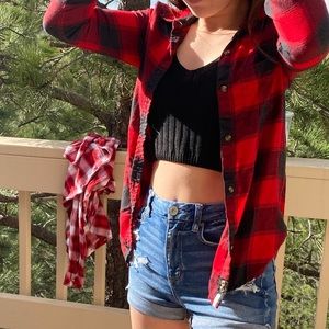 Black and Red Flannel